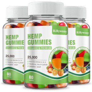 High Potency Organic Hemp Gummies for Sleep & Anxiety