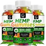 High Potency Hemp Gummies - Stress Relief & Focus