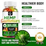 High Potency Hemp Gummies - Stress Relief & Focus