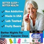 Hemp Sleep Gummies for Full Relaxation - 95 Bears