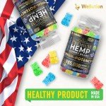 WELLUTION High Potency Hemp Gummies – 60ct