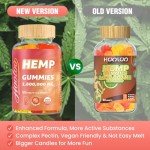 HOOLOO Extra Strength Hemp Gummies for Relaxation
