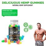 WELLUTION High Potency Hemp Gummies – 60ct