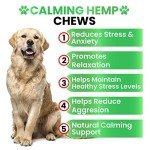 Grateful Pawz Hemp Calming Chews for Dogs