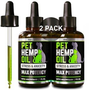 Hemp Oil for Dogs & Cats - Anxiety Relief