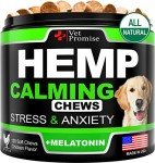 Hemp Calming Chews for Anxious Dogs - 120 Treats