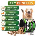 Hemp Calming Chews for Anxious Dogs - 120 Treats