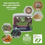Natural Pet Hemp Joint Support Chews for Dogs