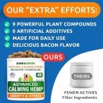 BARK&SPARK Calming Chews for Dogs - 60ct