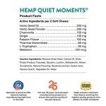 NaturVet Quiet Moments Hemp Calming Soft Chews for Dogs
