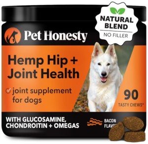 Hemp Hip & Joint Support for Dogs (Bacon Flavor)