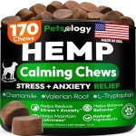 Hemp Calming Chews for Dog Anxiety Relief