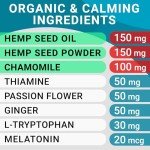 BARK&SPARK Hemp Dog Treats for Calming Relief