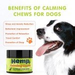 Hemp Calming Chews for Dogs - Bacon Flavor