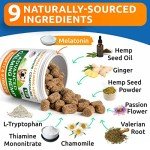 BARK&SPARK Calming Hemp Dog Treats - 120ct