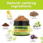 Hemp Calming Chews for Dogs - Bacon Flavor