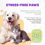 Chicken-Flavored Calming Chews for Dog Anxiety 200 pcs