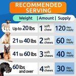 BARK&SPARK Calming Hemp Dog Treats - 120ct