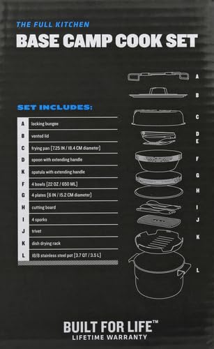 Stanley 21-Piece Nesting Camping Cookware Set