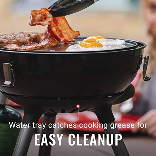 4-in-1 Portable Black Camping Stove