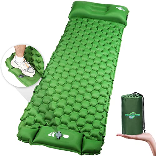 WANNTS Ultraleichte Aufblasbare Isomatte für Outdoor