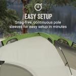 Coleman 8-Person Green Camping Tent