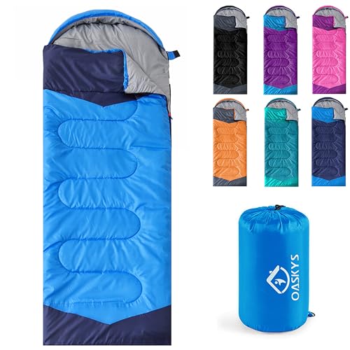 Oaskys 3-Season Lightweight Waterproof Camping Sleeping Bag