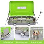 Flame King 2-Burner Portable Camping Stove Grill