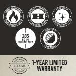 Coleman RoadTrip 285 Portable Propane Grill – Red