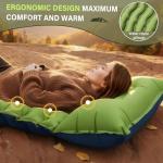 Ultralight Inflatable Camping Mat with Pillow