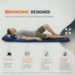 VALEHOWL Inflatable Camping Sleeping Pad with Pillow