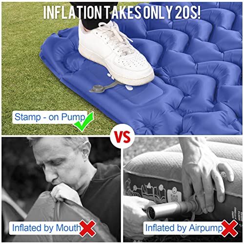 Ultra-Light Inflatable Camping Mattress with Pump
