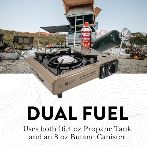 Gas One Dual Fuel Portable Camping Stove