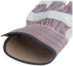 Custom Leathercraft Work Gloves with Safety Cuff