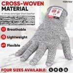 FORTEM Level 5 Cut Resistant Gloves - Medium