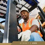 Durable Bovine Leather Work Gloves for Trucking