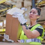 Cowhide Leather Work Gloves - 3 Pack, XL