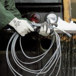 SHOWA Atlas 451XL Natural Rubber Work Gloves 12 Pairs