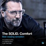SolidWork Anti-Fog Clear Safety Glasses with Side Shields
