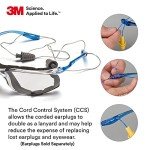 3M Virtua CCS Safety Glasses with Ear Plug System