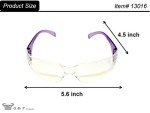 G & F Safety Goggles - 99% UV Protection, Impact-Resistant