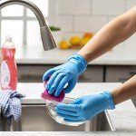 Comfy 100-Count Medium Vinyl Disposable Gloves