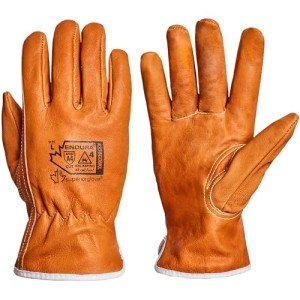 Goat Grain Leather Arc Flash Work Gloves