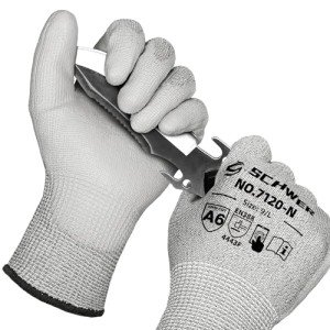 ANSI A6 Cut Resistant Touchscreen Work Gloves