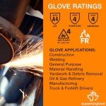 Goat Grain Leather Arc Flash Work Gloves