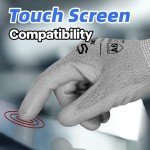 ANSI A6 Cut Resistant Touchscreen Work Gloves