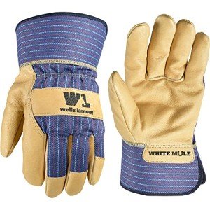Wells Lamont Heavy Duty Leather Palm Work Gloves