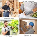 Level 5 Cut-Resistant Kitchen Gloves - 10 Pairs