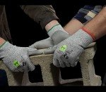 Cut-Resistant Firm Grip Work Gloves, 12 Pairs