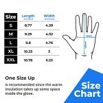 Winter Leather Work Gloves with Thinsulate Lining